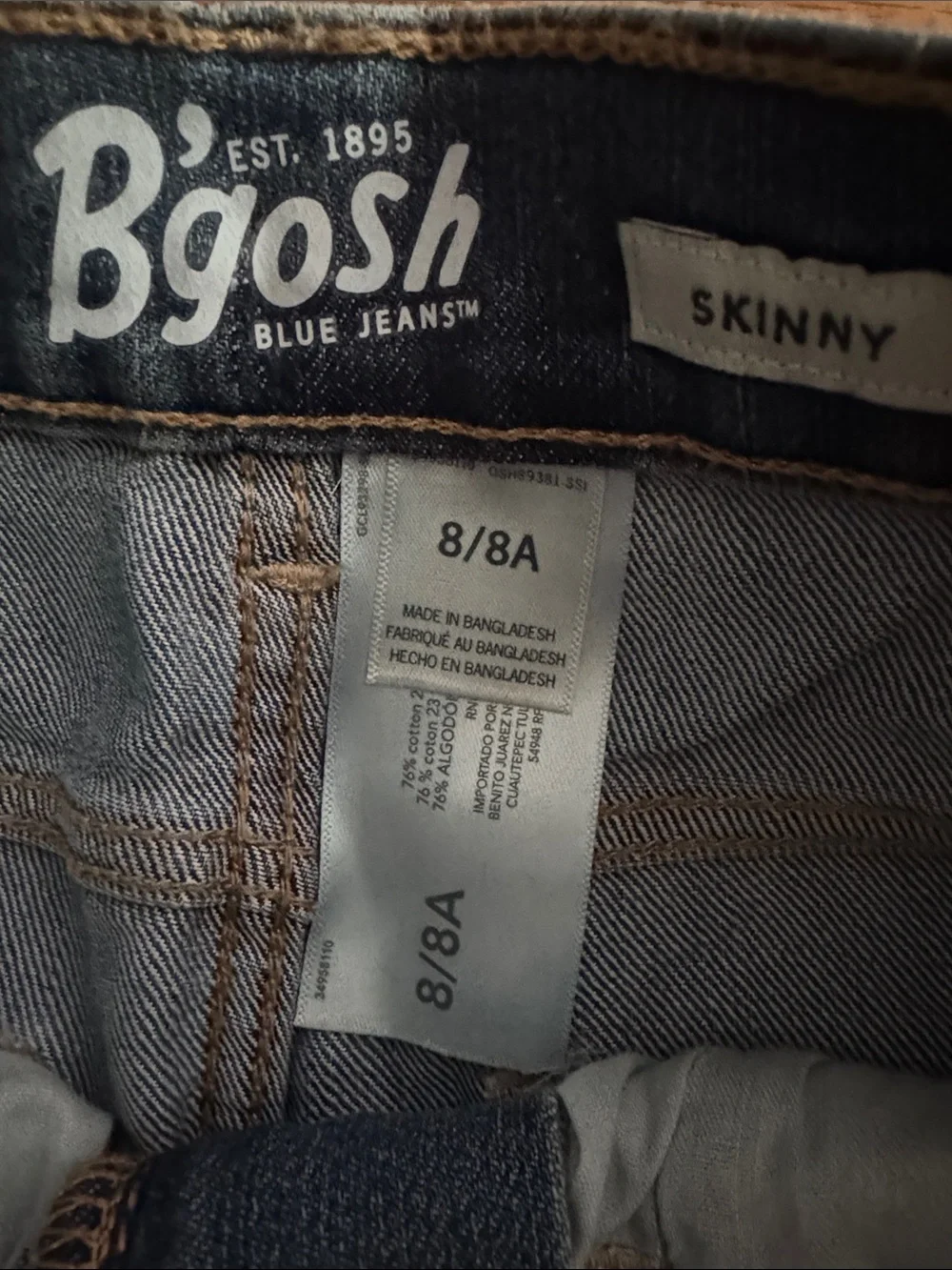 OshKosh B'gosh Women's Skinny Jeans in Dark Blue Wash